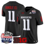 Randle El #11 Ndiana Hoosiers IH 2026 Peach Bowl Vapor Limited Jersey - All Stitched