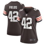 Tony Fields II Cleveland Browns Women's Team Game Jersey -  Brown