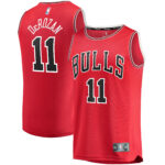 DeMar DeRozan Chicago Bulls  Youth 2021/22 Fast Break Replica Player Jersey Red - Icon Edition