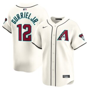 Arizona Diamondbacks Lourdes Gurriel Jr. #12 Cream Home Limited Player Jersey