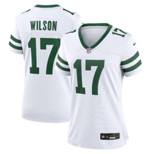Garrett Wilson New York Jets  Women's Legacy Player Game Jersey - White