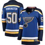 Binnington St.Louis Blues Women's Home Premier Breakaway Player Jersey - Royal