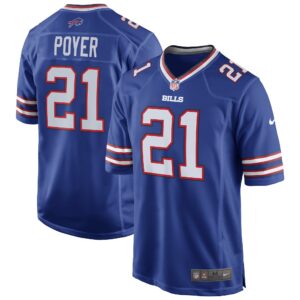 Poyer Buffalo Bills  Game Player Jersey - Royal