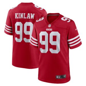 Javon Kinlaw San Francisco 49ers  Team Player Game Jersey - Scarlet
