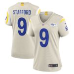 Matthew Stafford Los Angeles Rams Women's Player Game Jersey - Bone