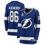 Nikita Kucherov Tampa Bay Lightning Women's Home 2022 Stanley Cup Final Breakaway Player Jersey - Blue