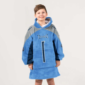 Kid C.W 1 Tennessee Football Unisex Blanket Hoodie
