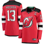 Nico Hischier New Jersey Devils Women's Home Premier Breakaway Player Jersey - Red