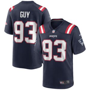 Lawrence Guy New England Patriots  Game Jersey - Navy