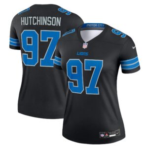 Aidan Hutchinson Detroit Lions Women's Legend Jersey - Black
