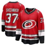 Andrei Svechnikov Carolina Hurricanes 25th Anniversary Premier Breakaway Player Jersey - Red