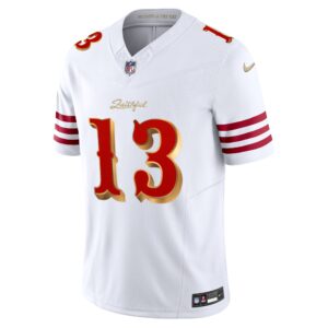 Men's Brock Purdy #13 San Francisco 49ers Rivalries Collection Limited Jersey-White
