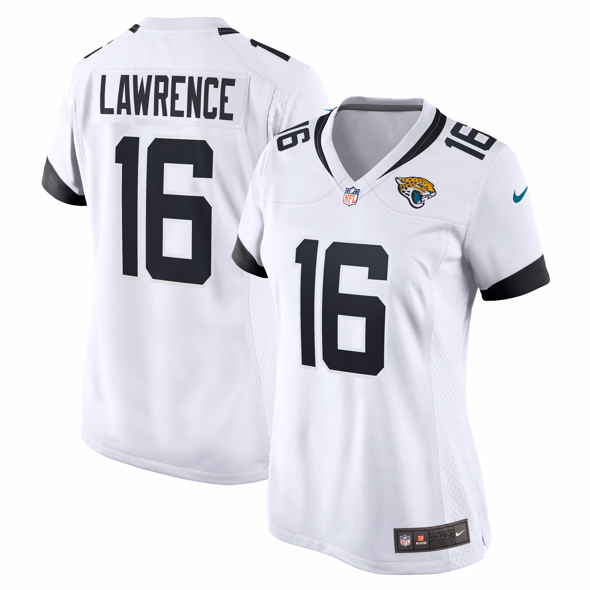 Trevor Lawrence Jacksonville Jaguars Women's Game Jersey - White