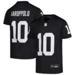 Jimmy Garoppolo Las Vegas Raiders  Youth Game Jersey - Black