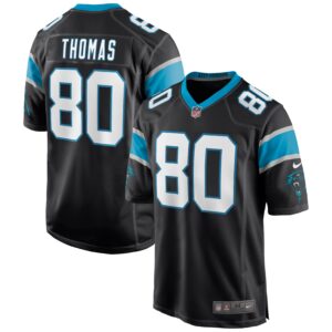 Ian Thomas Carolina Panthers  Game Jersey - Black