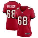 Ben Bredeson Tampa Bay Buccaneers Women's  Game Jersey -  Red