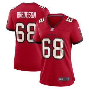 Ben Bredeson Tampa Bay Buccaneers Women's  Game Jersey -  Red