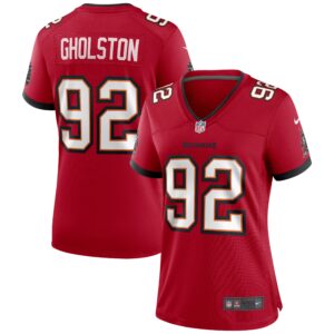 William Gholston Tampa Bay Buccaneers  Women's Game Jersey - Red