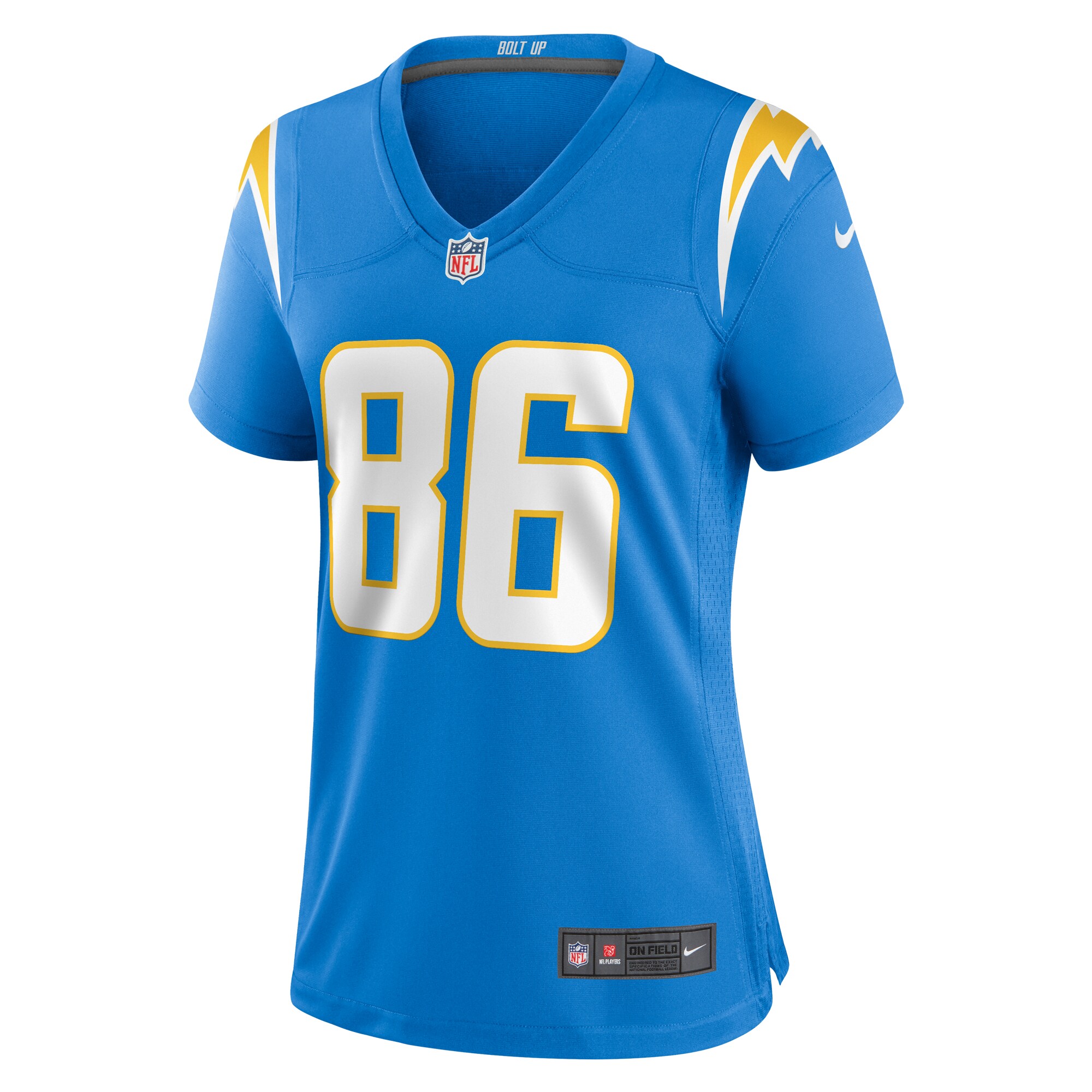Cornelius Johnson Los Angeles Chargers Women's Game Jersey - Powder Blue - Image 2
