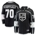 Joonas Korpisalo Los Angeles Kings Home Breakaway Jersey - Black