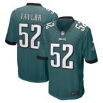Davion Taylor Philadelphia Eagles  Game Jersey - Midnight Green