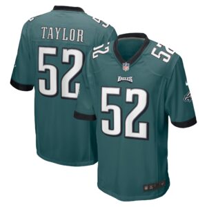 Davion Taylor Philadelphia Eagles  Game Jersey - Midnight Green