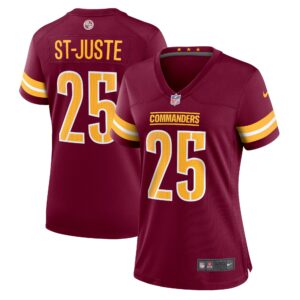 Benjamin St-Juste Washington Commanders  Women's Player Game Jersey - Burgundy