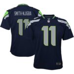 Jaxon Smith-Njigba Seattle Seahawks  Youth Game Jersey - College Navy