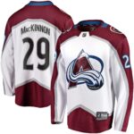 Nathan MacKinnon Colorado Avalanche Away Premier Breakaway Player Jersey - White