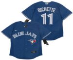 Men's Toronto Blue Jays #11 Bo Bichette Blue Stitched Flex Base  Jersey