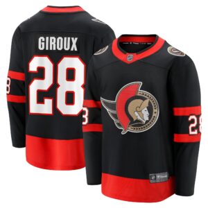 Claude Giroux Ottawa Senators Home Breakaway Player Jersey - Black