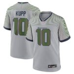 Cooper Kupp #10 Seattle Seahawks 2025 Rivalries Collection Game Jersey - Wolf Gray