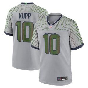 Cooper Kupp #10 Seattle Seahawks 2025 Rivalries Collection Game Jersey - Wolf Gray