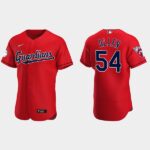 Logan Allen Cleveland Guardians 2022 Alternate Men's Jersey - Red