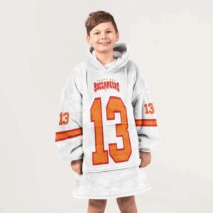 Kid M.E 13 Tampa Bay Football Unisex Blanket Hoodie
