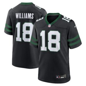 Mike Williams New York Jets  Alternate Game Player Jersey – Legacy Black