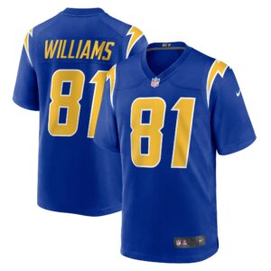 Mike Williams Los Angeles Chargers  Game Jersey - Royal
