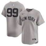 New York Yankees Aaron Judge #99 Gray Road Limited Player Jersey