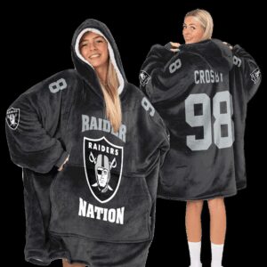 Las Vegas Football Unisex Blanket Hoodie