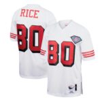 Jerry Rice San Francisco 49ers  1994 Authentic Throwback Retired Player Jersey - White