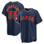 Munetaka Murakami #55 Japan Baseball 2026 World Baseball Classic Road Stadium Jersey - Navy