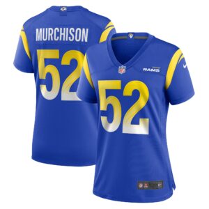 Larrell Murchison Los Angeles Rams Women's Team Game Jersey -  Royal