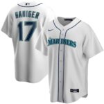 Men's  Seattle Mariners #17 Mitch Haniger White Home 2020 Jersey