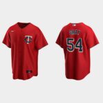 Men's Minnesota Twins #54 Sonny Gray Red Alternate Jersey
