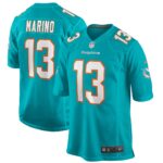 Dan Marino Miami Dolphins Game Retired Player Jersey - Aqua