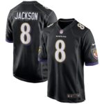 Lamar Jackson Baltimore Ravens  Game Jersey - Black