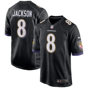 Lamar Jackson Baltimore Ravens  Game Jersey - Black