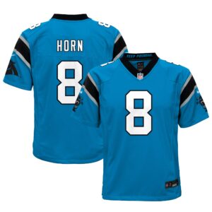 Jaycee Horn Carolina Panthers  Youth Alternate Game Jersey - Blue