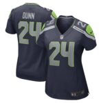 Isaiah Dunn Seattle Seahawks  Women's Game Player Jersey - College Navy