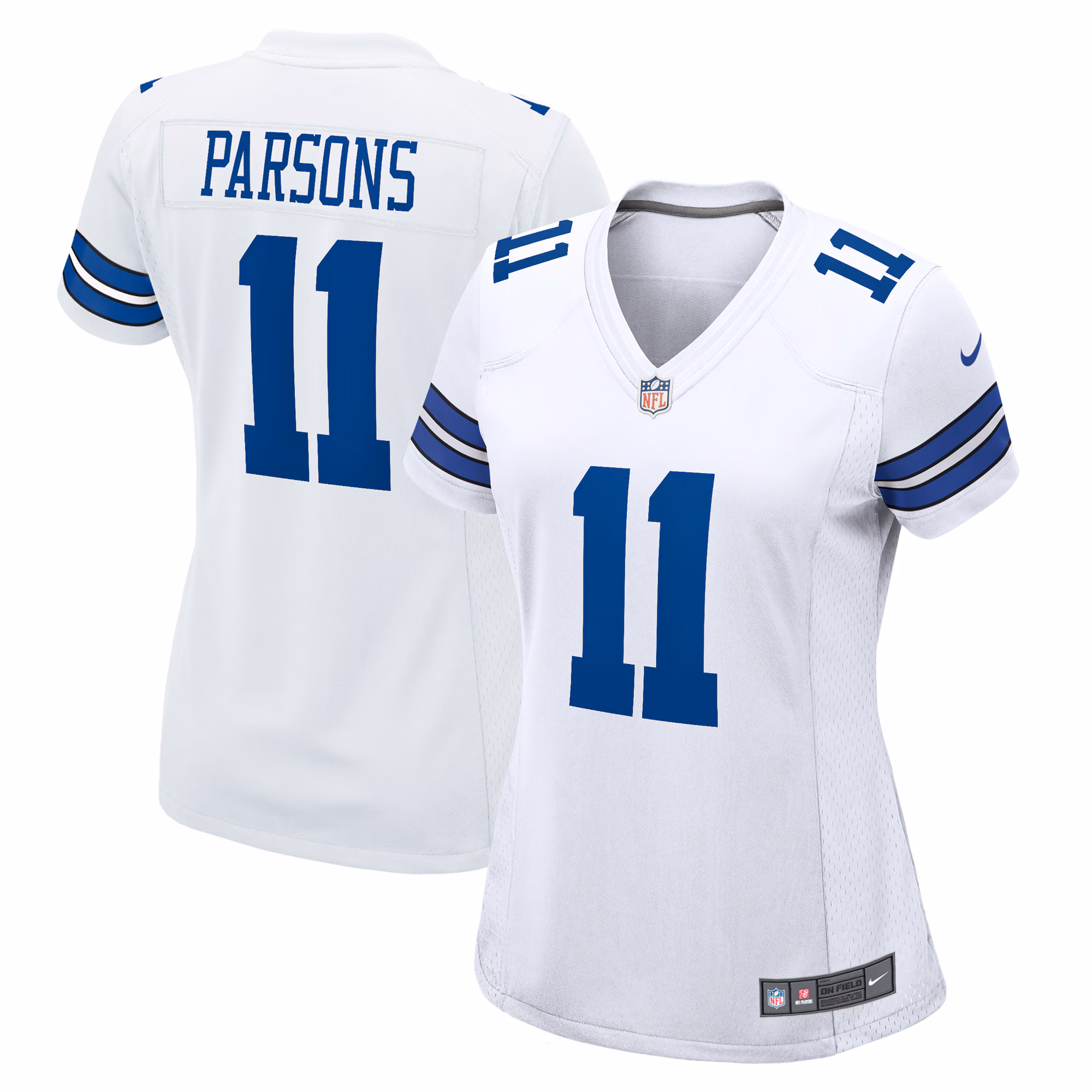 Micah Parsons Dallas Cowboys Women's Game Player Jersey - White